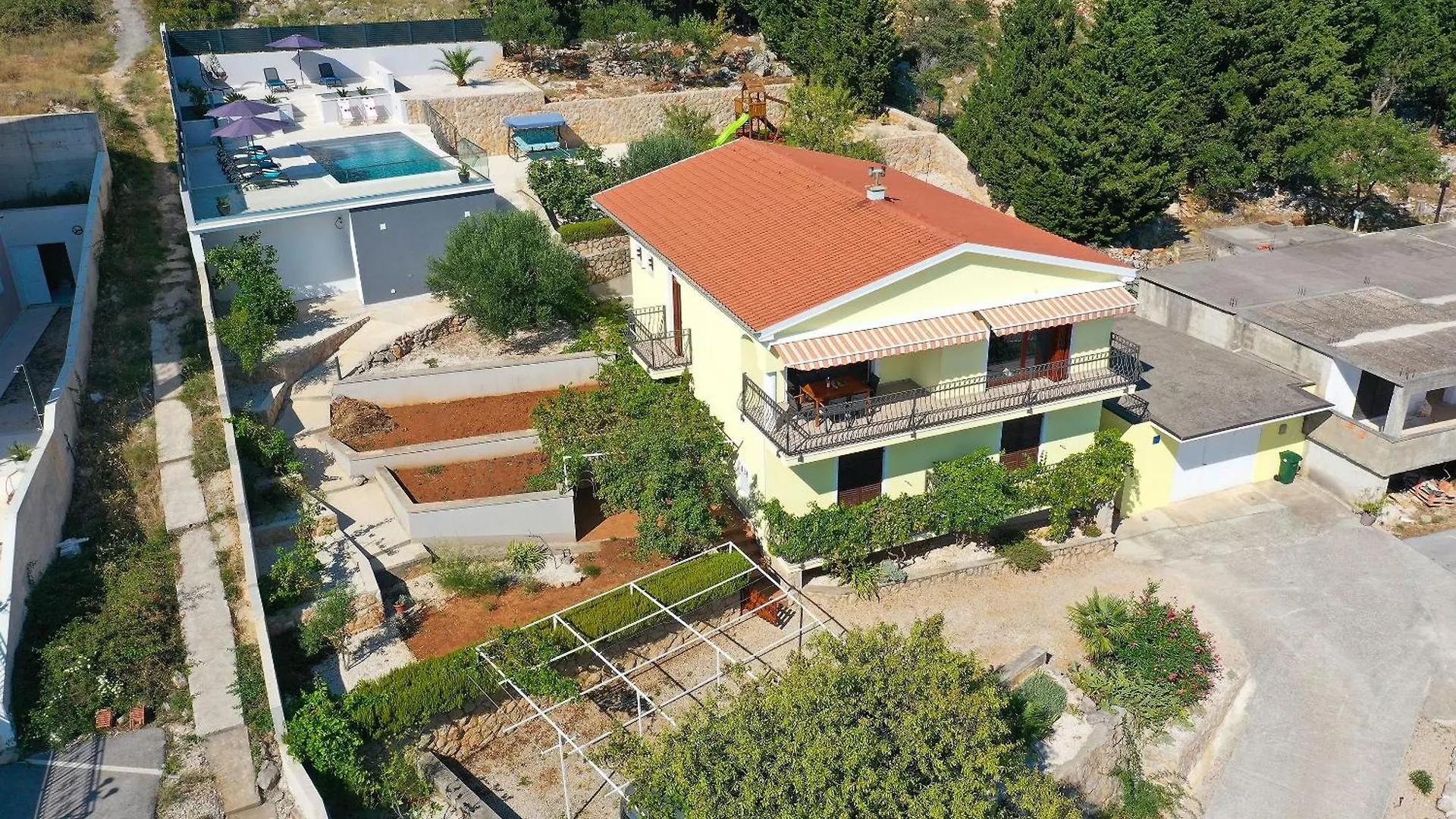 Apartment Lina - Pool And Sea View Starigrad Paklenica Croatia