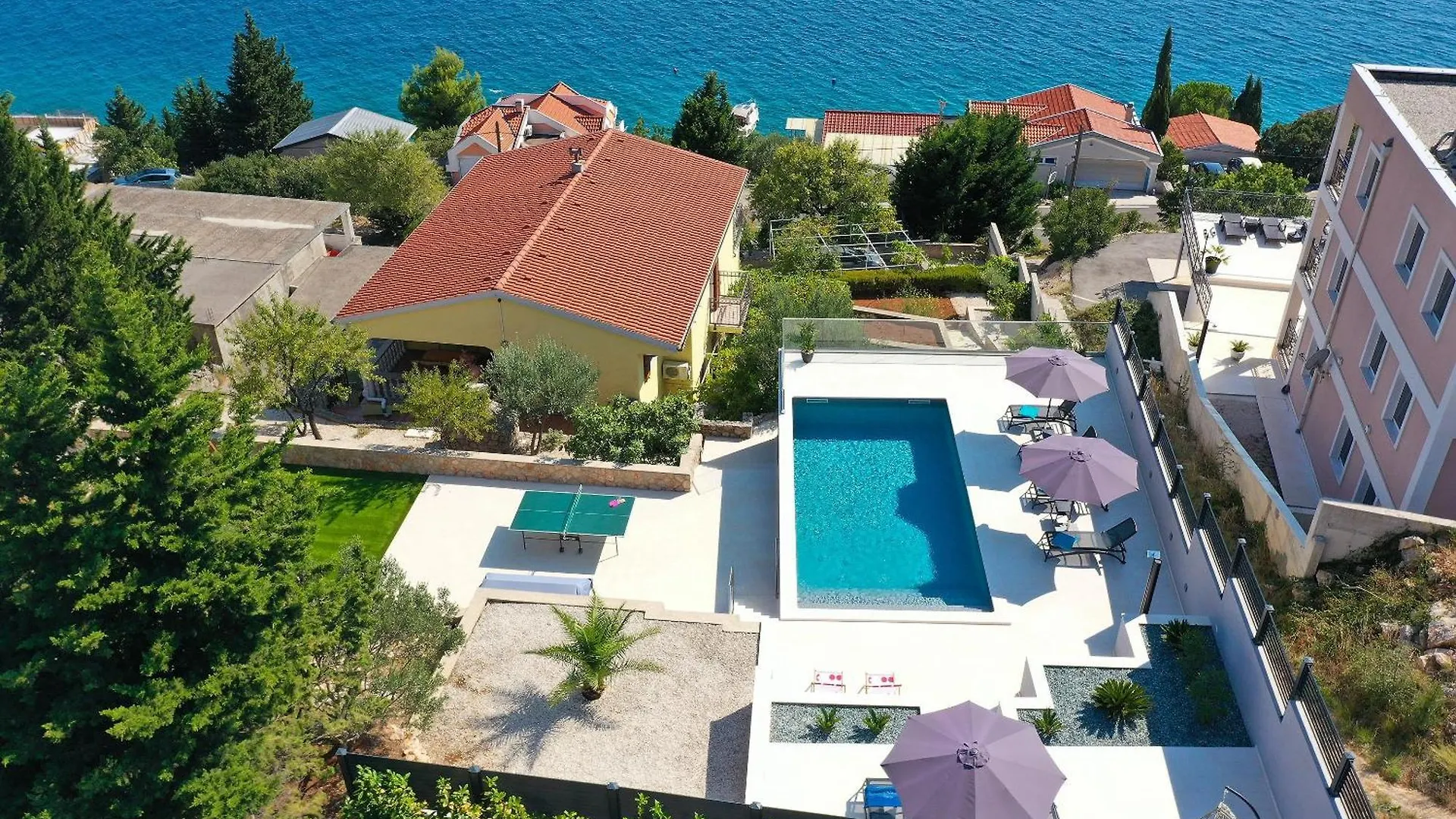 Apartment Lina - Pool And Sea View Starigrad Paklenica